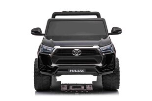 Одноместный электромобиль Toyota Hilux, черный цена и информация | Электромобили для детей | pigu.lt