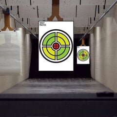 Виниловые плакаты Цели для практиики стрельбы по дальности Набор мишеней для стрельбы из пистолета - 10 шт. (40 х 60 см) цена и информация | Интерьерные наклейки | pigu.lt
