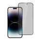 Apsauginis stiklas Privacy Glass skirtas iPhone 14 Pro Max цена и информация | Apsauginės plėvelės telefonams | pigu.lt