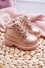 Auliniai batai mergaitėms Dexter 9834-98, rožiniai kaina ir informacija | Aulinukai vaikams | pigu.lt