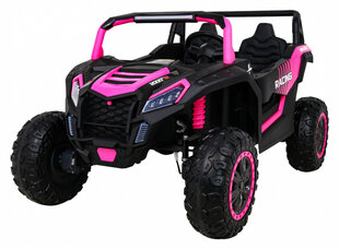 Dvivietis vaikiškas elektromobilis Buggy ATV, rožinis kaina ir informacija | Elektromobiliai vaikams | pigu.lt