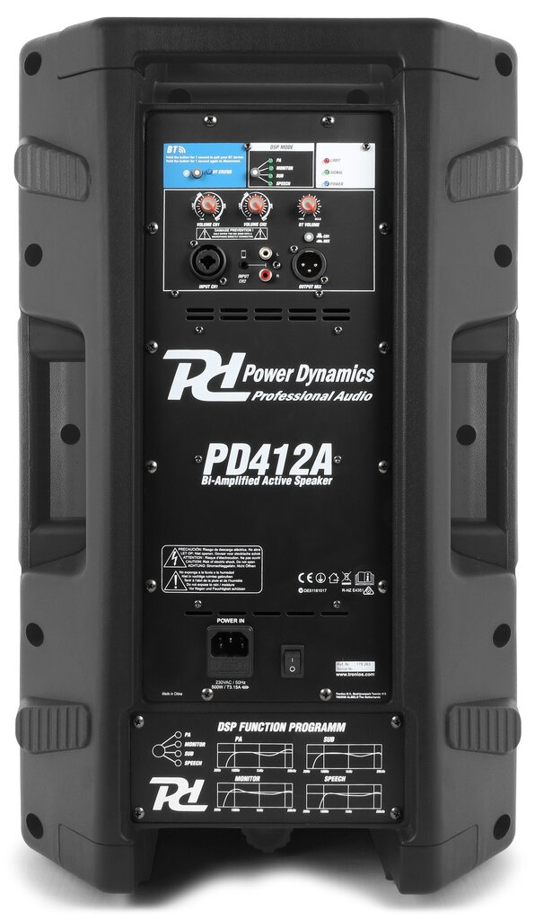 Power Dynamics PD412A kaina ir informacija | Garso kolonėlės | pigu.lt