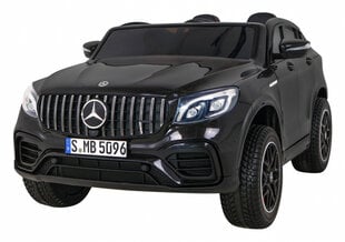 Dvivietis vaikiškas elektromobilis Mercedes GLC 63S, juodas kaina ir informacija | Elektromobiliai vaikams | pigu.lt