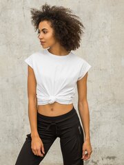 Marškinėliai moterims For Fitness 2016102516156, balti kaina ir informacija | Marškinėliai moterims | pigu.lt