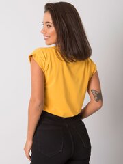 Marškinėliai moterims Basic Feel Good 2016102133933, oranžiniai kaina ir informacija | Marškinėliai moterims | pigu.lt