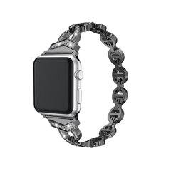 Bracelet loop for Apple Watch 42|44|45 design 3 black цена и информация | Аксессуары для смарт-часов и браслетов | pigu.lt