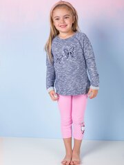 Džemperis mergaitėms Toontoy TY-BL-9990.48 2016101296585, mėlynas kaina ir informacija | Megztiniai, bluzonai, švarkai mergaitėms | pigu.lt