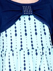 Suknelė mergaitėms Toontoy TY-SK-9412.432016101007907, mėlyna kaina ir informacija | Suknelės mergaitėms | pigu.lt
