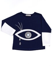 Džemperis mergaitėms Toontoy TY-BL-9864.16 2016100988733, mėlynas kaina ir informacija | Megztiniai, bluzonai, švarkai mergaitėms | pigu.lt