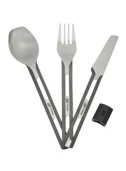 Turistinis įrankių rinkinys Esbit Titanium Cutlery kaina ir informacija | Turistiniai katiliukai, indai, įrankiai | pigu.lt