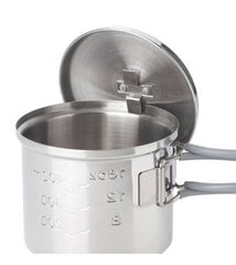 Esbit Stainless Steel Pot 625 ml цена и информация | Котелки, туристическая посуда и приборы | pigu.lt