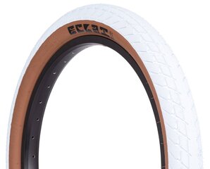 Dviračių padanga Eclat Morrow BMX Tyre 20", balta kaina ir informacija | Dviračių kameros ir padangos | pigu.lt