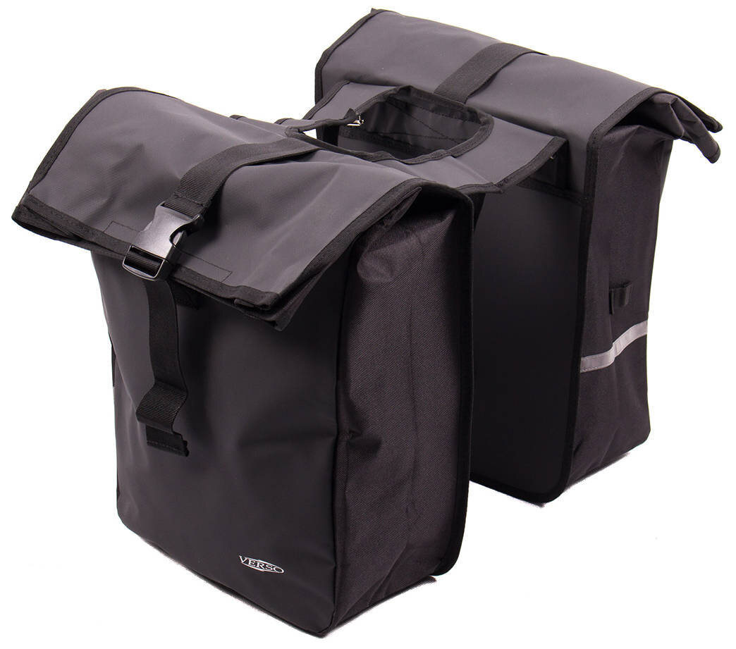 Dviračio krepšys Verso Surinam, juodas цена и информация | Dviratininkų kuprinės | pigu.lt