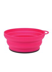 Dubėnelis Lifeventure Flexi Bowl, rožinis цена и информация | Котелки, туристическая посуда и приборы | pigu.lt