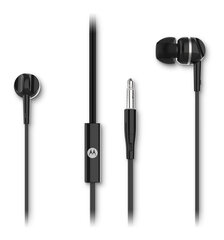 Motorola Earbuds 105 Black kaina ir informacija | Motorola Kompiuterinė technika | pigu.lt