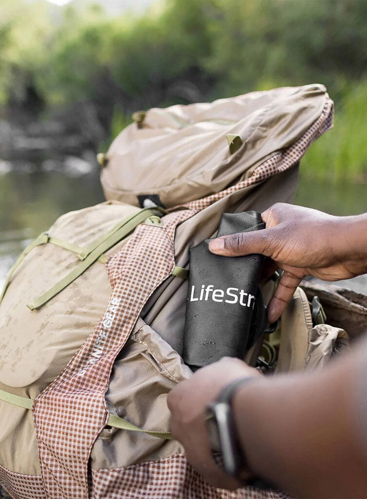 Vandens filtras Lifestraw Peak, 3l, juodas kaina ir informacija | Dviratininkų kuprinės | pigu.lt