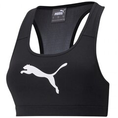 Sportinė liemenėlė moterims Puma 52030451, juoda kaina ir informacija | Sportinė apranga moterims | pigu.lt