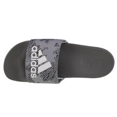 Šlepetės vyrams Adidas Adilette Comfort, pilkos kaina ir informacija | Vyriškos šlepetės, basutės | pigu.lt