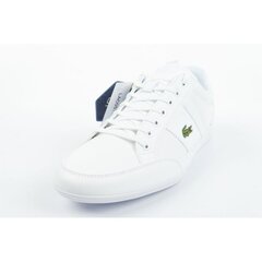 Laisvalaikio batai vyrams Lacoste 7-41CMA003821G, balti kaina ir informacija | Kedai vyrams | pigu.lt