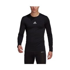 Adidas termo marškinėliai vyrams TechFit Compression M GU7339, juodi kaina ir informacija | Vyriški termo apatiniai | pigu.lt