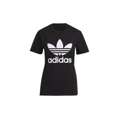 Adidas marškinėliai vyrams Trefoil Tee W GN2896, juodi kaina ir informacija | Vyriški marškinėliai | pigu.lt