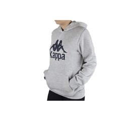 Bluzonas berniukams Kappa Taino Kids Hoodie Junior 705322J-18M, pilkas kaina ir informacija | Megztiniai, bluzonai, švarkai berniukams | pigu.lt