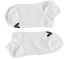 Спортивные носки Adidas ORIGINALS Trefoil Liner S20273 3 pack white, 43043 цена и информация | Sportinis kostiumas moterims Kinga, veliūrinis | pigu.lt