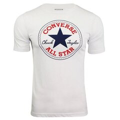 Marškinėliai berniukams Converse Jr. 831009 001, balti kaina ir informacija | Marškinėliai berniukams | pigu.lt