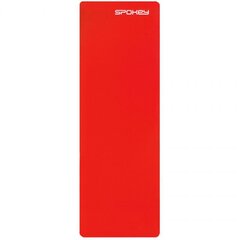 Kilimėlis sportui Spokey Softmat, 180x60x1,5 cm, raudonas kaina ir informacija | Kilimėliai sportui | pigu.lt