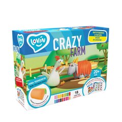 Творческий набор Пазл для лепки Play Dough - Farm 3+ лет цена и информация | Развивающие игрушки | pigu.lt