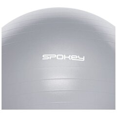 Gimnastikos kamuolys Spokey Fitball, 65 cm, pilkas kaina ir informacija | Gimnastikos kamuoliai | pigu.lt