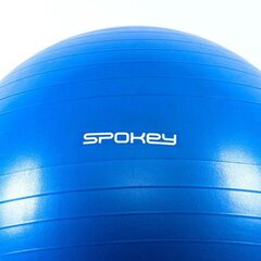 Gimnastikos kamuolys Spokey Fitball, 65 cm, mėlynas kaina ir informacija | Gimnastikos kamuoliai | pigu.lt