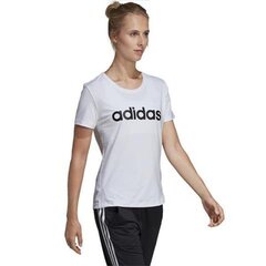 Adidas marškinėliai moterims W D2M Tee W DU2080, balti kaina ir informacija | Marškinėliai moterims | pigu.lt