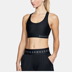 Sportinė liemenėlė moterims Under Armor Sports Bra Mid Keyhole W 1307196 001, juoda kaina ir informacija | Liemenėlės | pigu.lt