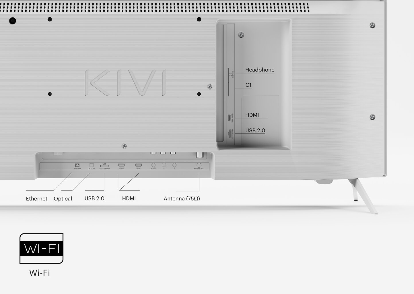 Kivi 32H750NW kaina ir informacija | Televizoriai | pigu.lt