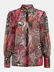 Блуза GUESS JEANS Ls Raven Chiffon Wildcard Print 563934950 цена и информация | Женские блузки, рубашки | pigu.lt
