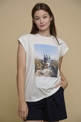Rino & Pelle женская футболка GOTCHA*01, белый 8720529183191 цена и информация | Rino&Pelle Одежда, обувь и аксессуары | pigu.lt