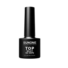 Bерхнее покрытие Sunone Top Milky No Wipe 5г цена и информация | Лаки, укрепители для ногтей | pigu.lt
