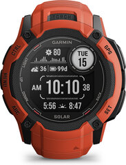 Garmin Instinct 2X 010-02805-01 Solar, Flame Red цена и информация | Смарт-часы (smartwatch) | pigu.lt