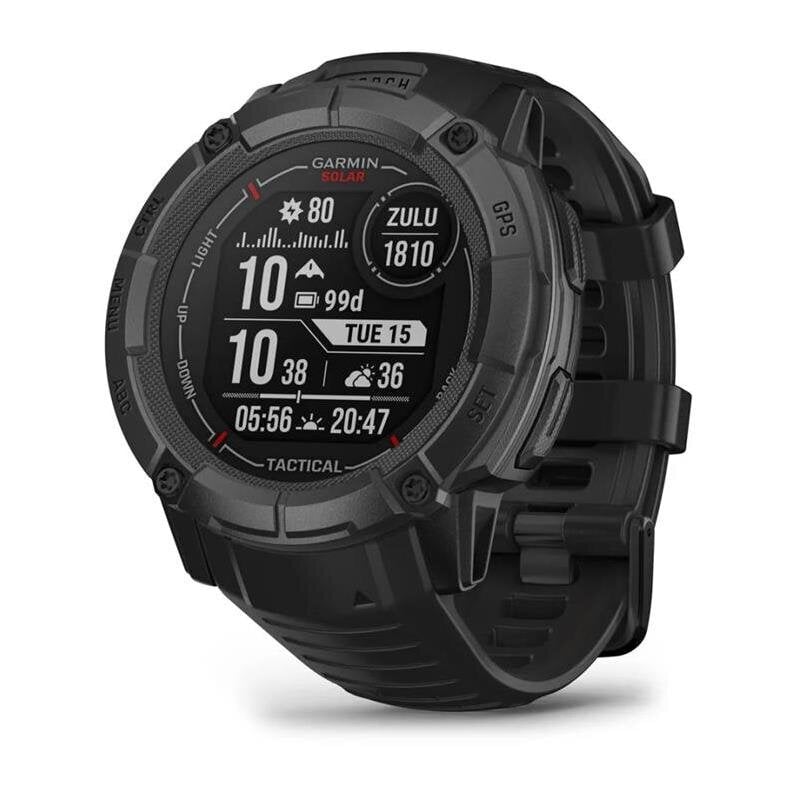 Garmin Instinct® 2X Solar Tactical Black kaina ir informacija | Išmanieji laikrodžiai (smartwatch) | pigu.lt