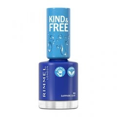 Nagų lakas Rimmel London Kind & Free, 169 Sapphire Soar, 8 ml kaina ir informacija | Nagų lakai, stiprintojai | pigu.lt