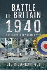 Battle of Britain, 1940: the finest hour's human cost kaina ir informacija | Istorinės knygos | pigu.lt