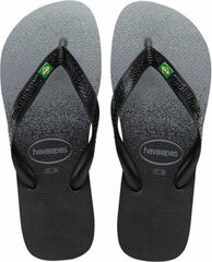 Шлепанцы Havaianas  Brasil Fresh Чёрный цена и информация | Мужские шлепанцы, босоножки | pigu.lt