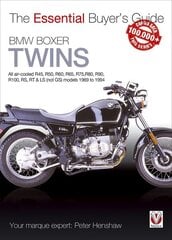 BMW Boxer Twins: All air-cooled R45, R50, R60, R65, R75, R80, R90, R100, RS, RT & LS (Not GS) models 1969 to 1994 цена и информация | Путеводители, путешествия | pigu.lt