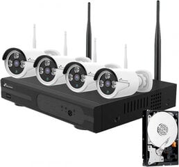Видеокамера наблюдения Nivian NV-KIT430W-4CAM цена и информация | Камеры видеонаблюдения | pigu.lt