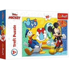 Dėlionė su peliuku Mickey Trefl Disney, 30 d. kaina ir informacija | Dėlionės (puzzle) | pigu.lt
