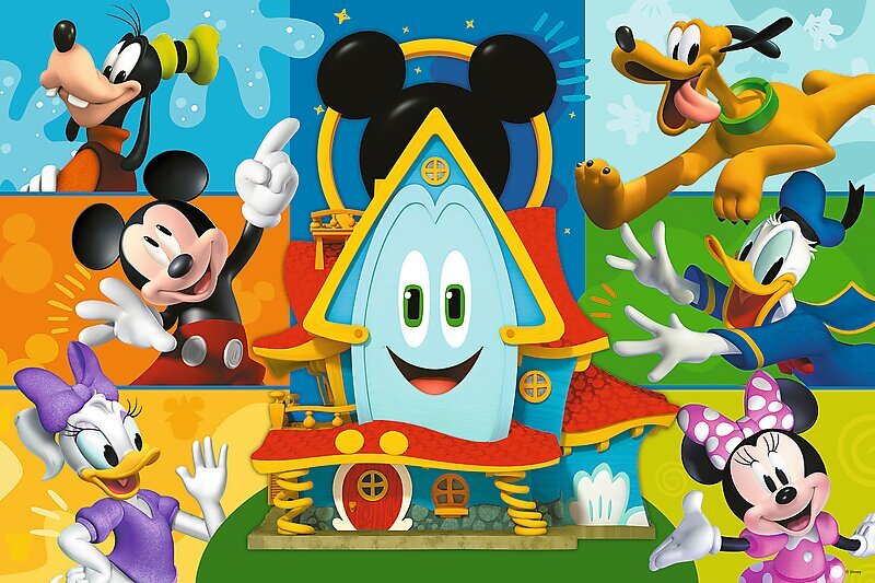 Dėlionė Trefl Michey Mouse (Peliukas Mikis), 24 det. цена и информация | Dėlionės (puzzle) | pigu.lt