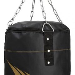 Bokso maišas Yakimasport, 130x35 cm, juodas kaina ir informacija | Kovos menai | pigu.lt