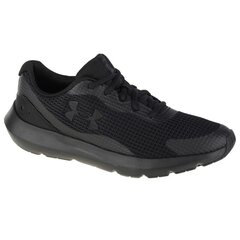 Laisvalaikio batai vyrams Under Armor Surge 3 Shoes 3024883, juodi kaina ir informacija | Kedai vyrams | pigu.lt