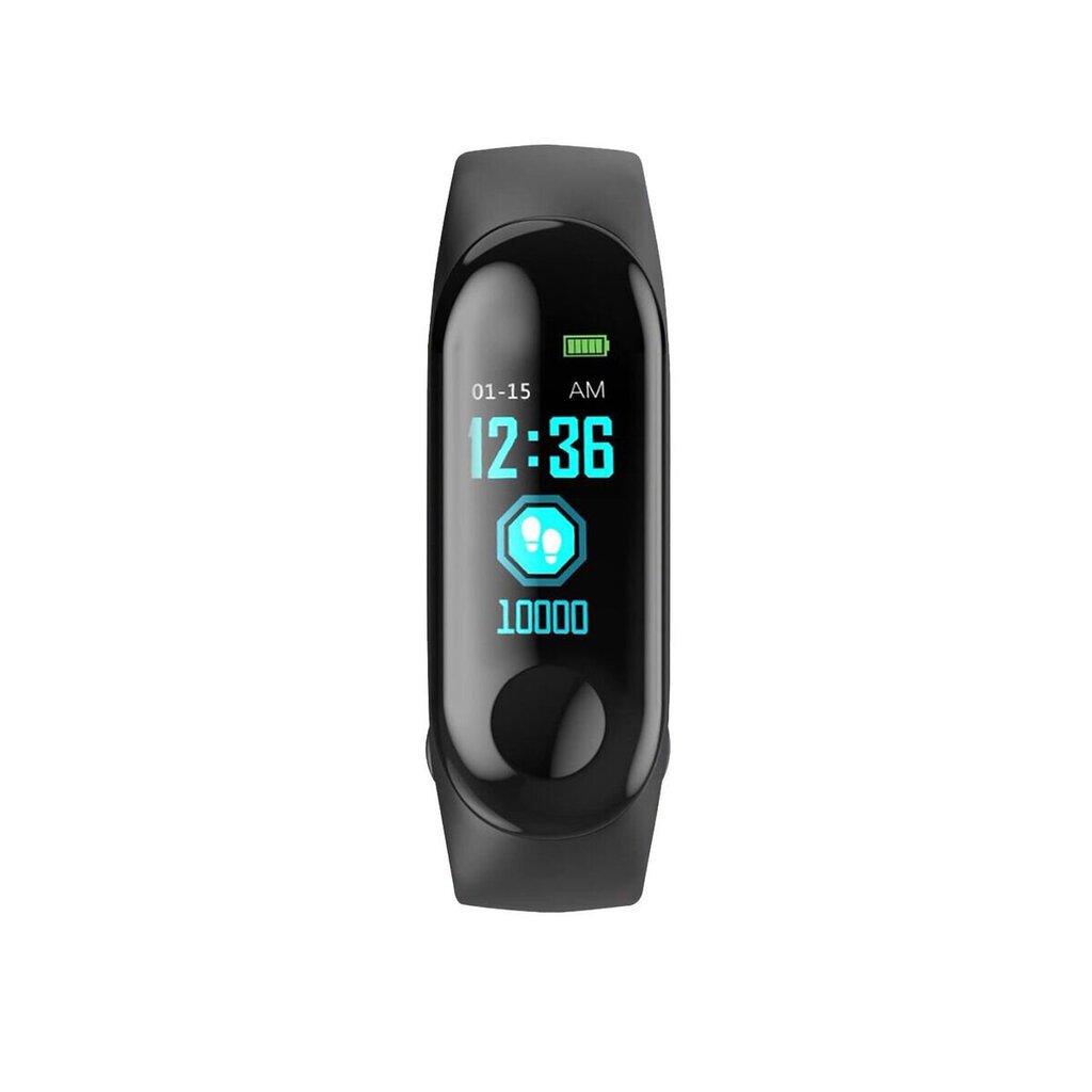 Celly TrainerBand Black kaina ir informacija | Išmaniosios apyrankės (fitness tracker) | pigu.lt